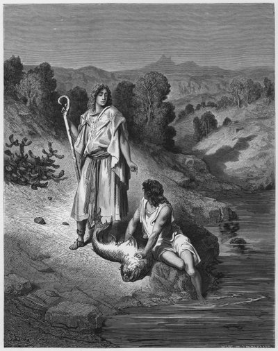 Tobias and the Angel by Gustave Dore